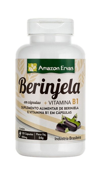 Berinjela 120 cápsulas 450 mg