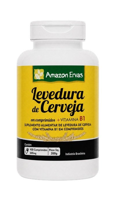 Levedura De Cerveja 400 comprimidos De 500 mg