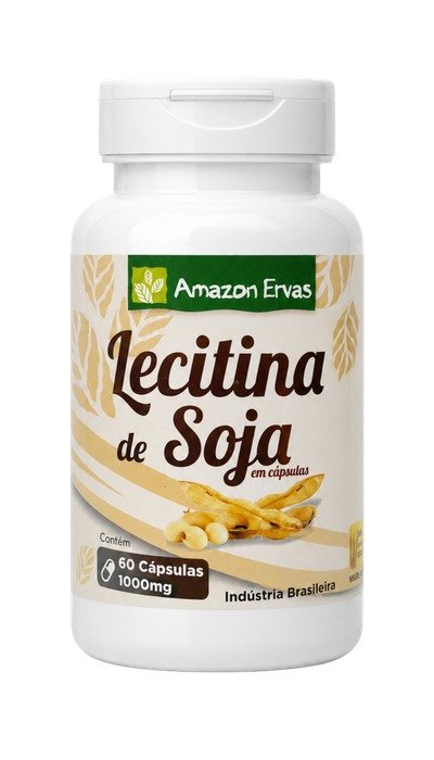 Lecitina De Soja 60 cápsulas 1000 mg