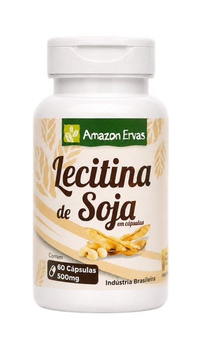 Lecitina De Soja 60 cápsulas 500 mg
