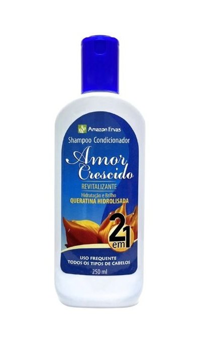 Shampoo Amor Crescido 2 em 1 Queratina