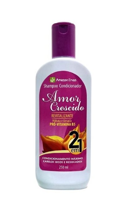 Shampoo Amor Crescido 2 em 1 Pró-Vitamina B5