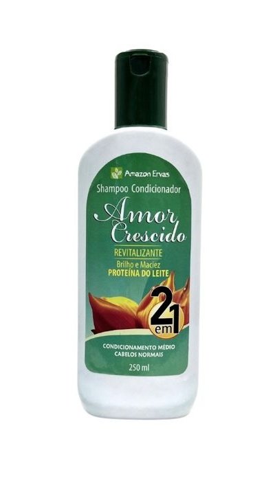 Shampoo Amor Crescido 2 em 1 Proteína do Leite