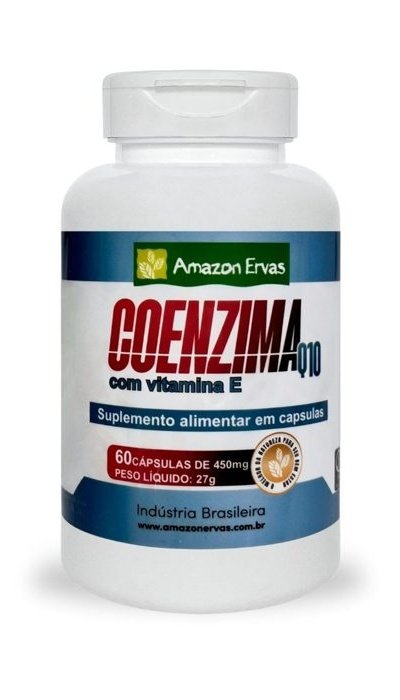 Coenzima Q10 Com Vitamina E 60 cápsulas 450 mg