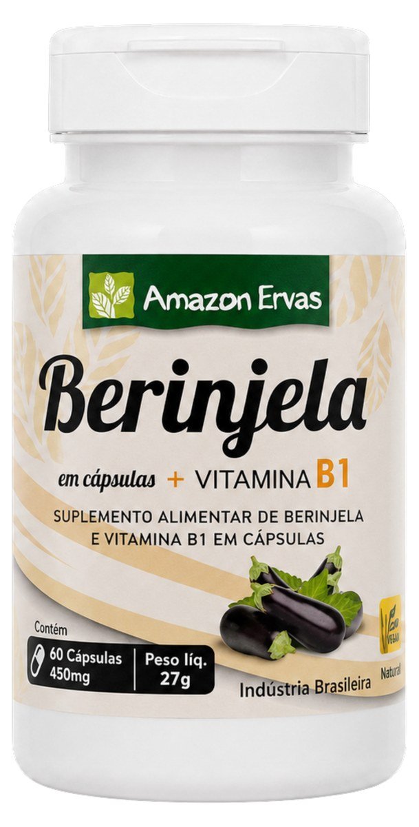 Berinjela 60 cápsulas 450 mg