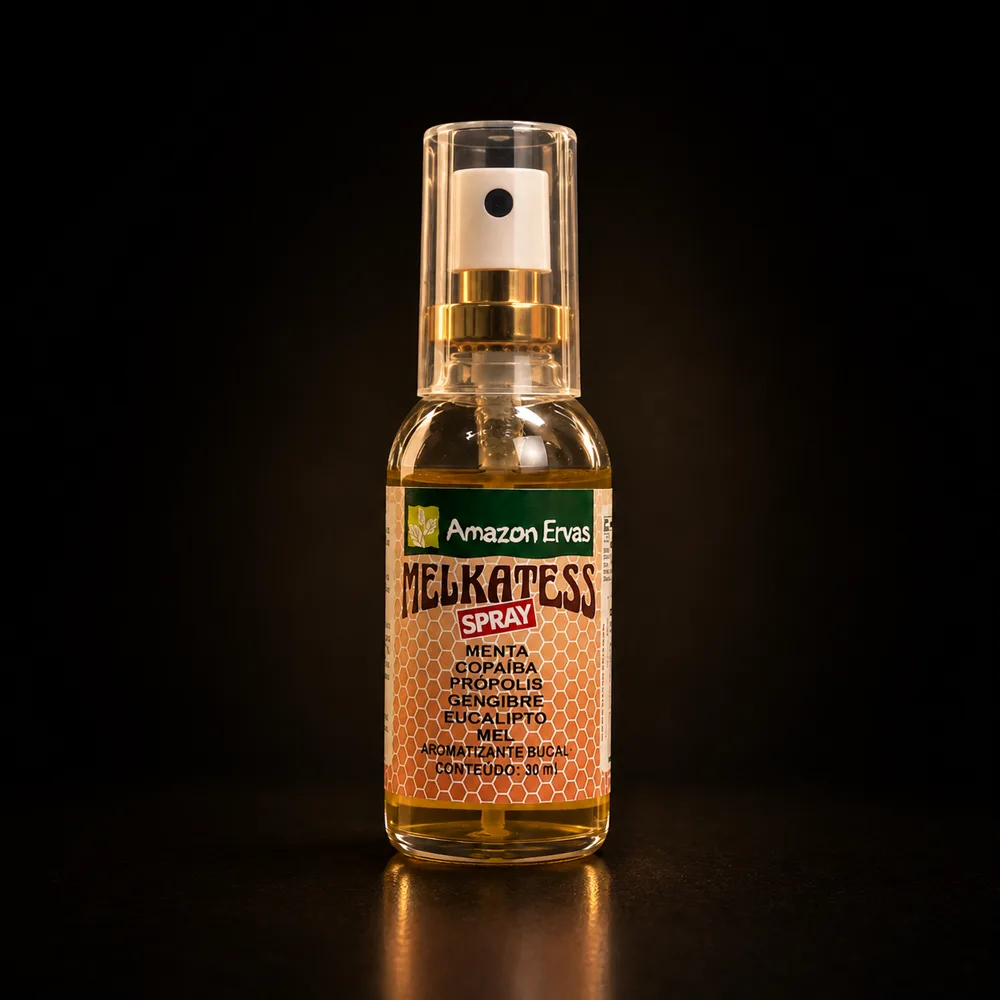 1 frasco de Melkatess Spray 30ml Amazon Ervas