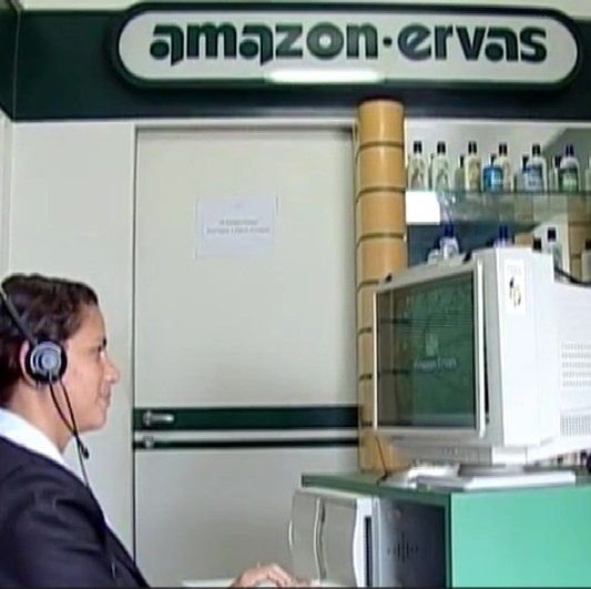Recepção da Amazon Ervas em registro de arquivo