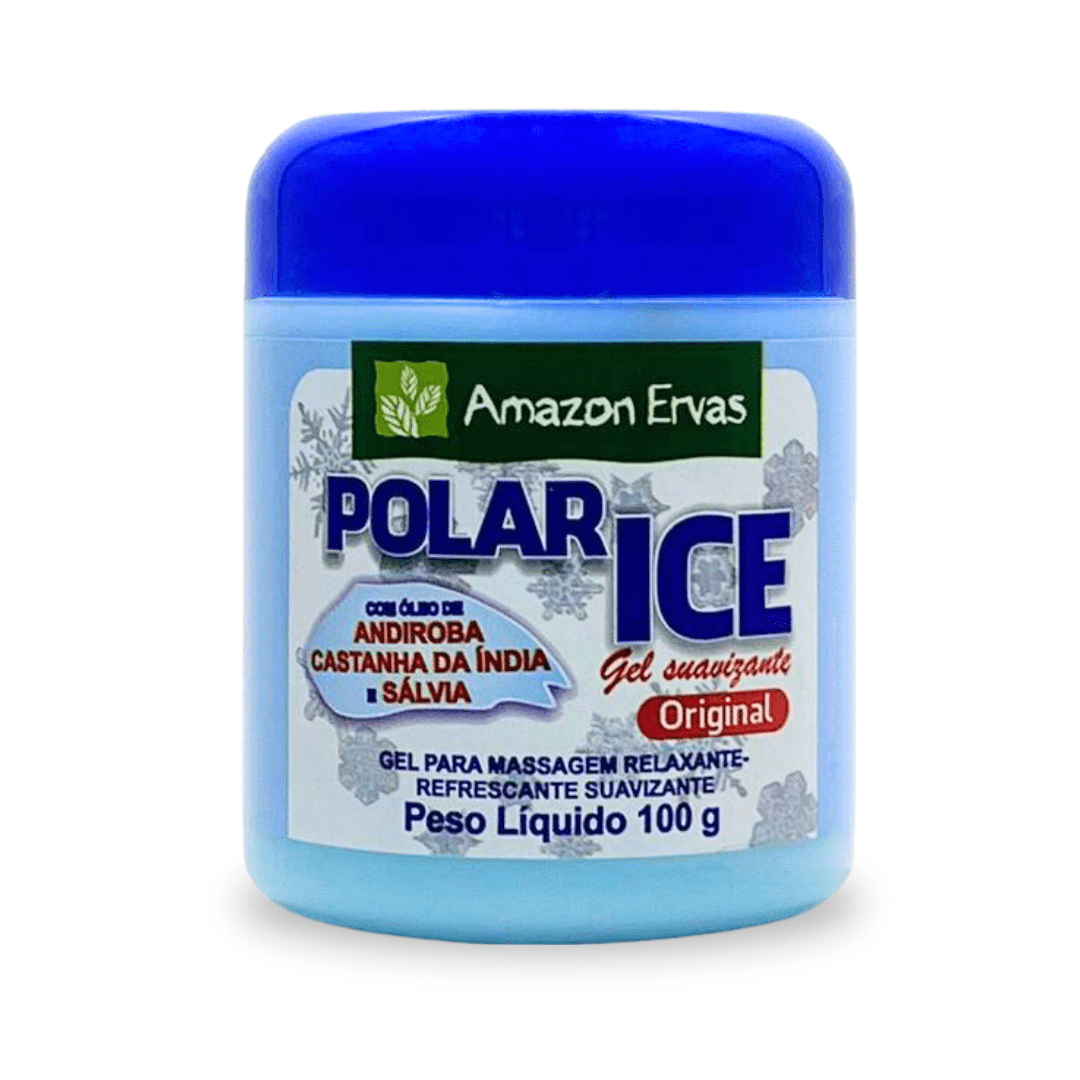Polar ice gel massageador C/100G - Amazon Ervas