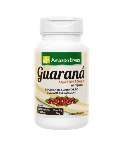 Guaraná amazon power C/ 60 cápsulas 500 MG